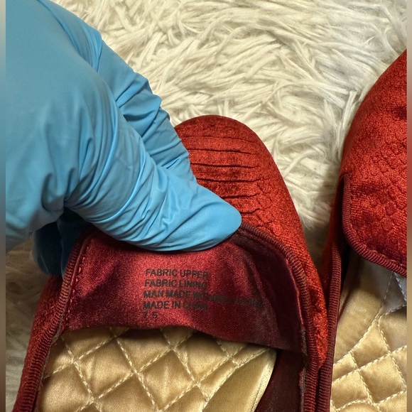 Birdies The Starling Brandy Velvet flat - Picture 9 of 15